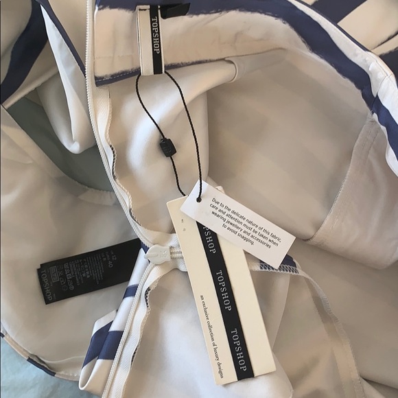 Topshop Purple Two Piece Top and Skirt Set - Picture 5 of 6